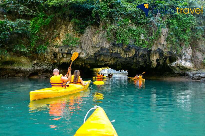 From Hanoi/Cat Ba: Lan Ha Bay Full-Day Boat Trip - Morning cruise: Cai Beo fishing village and karst towers