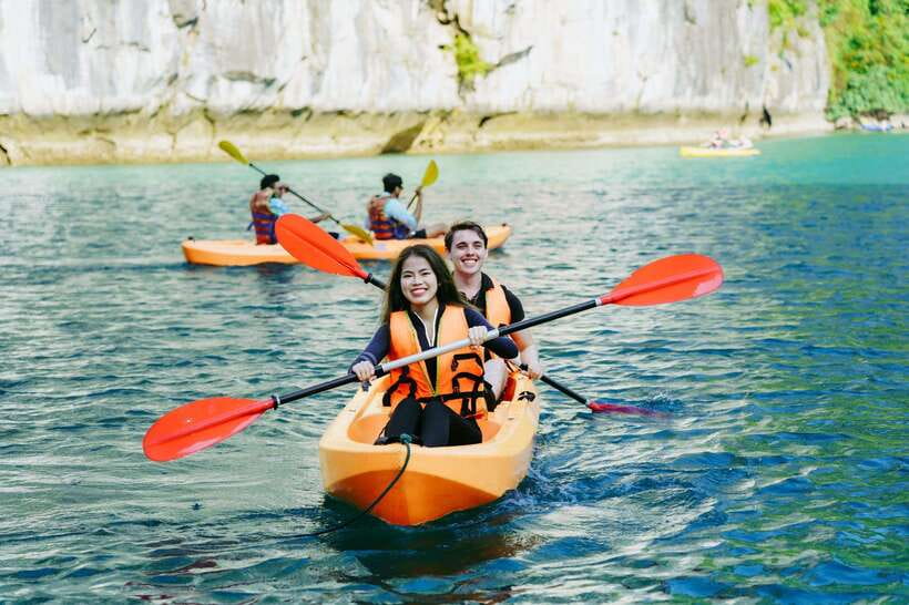 From Hanoi: Ha Long Bay Luxury Day Cruise by Catamaran - Key points