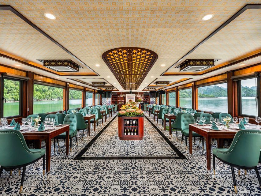 From Hanoi: Ha Long Bay Luxury Day Cruise with Buffet Lunch - Surprise Cave: A Guided Cave Hike with Big Visual Rewards