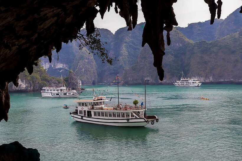 From Hanoi: Ha Long Bay Save-Cost Tours - Big & Small Groups - Surprising Cave: stalactites, stalagmites, and the “walk first” experience