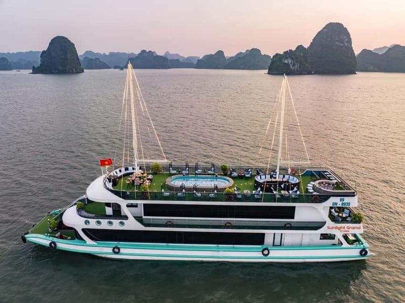 From Hanoi: Halong bay Luxury tour on 5 star cruise - Luxury 5-Star Cruise Basics: what $43 really covers