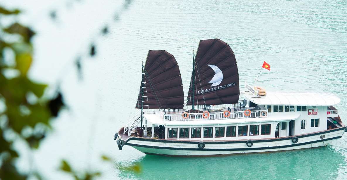 From Hanoi: Halong day trip, Route 2, 6hours, Small group - Boarding Phoenix Cruiser: a safe, smooth boat day