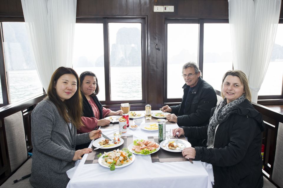 From Hanoi: Halong day trip, Route 2, 6hours, Small group - The boat ride and sunbathing: don’t waste the quiet deck time