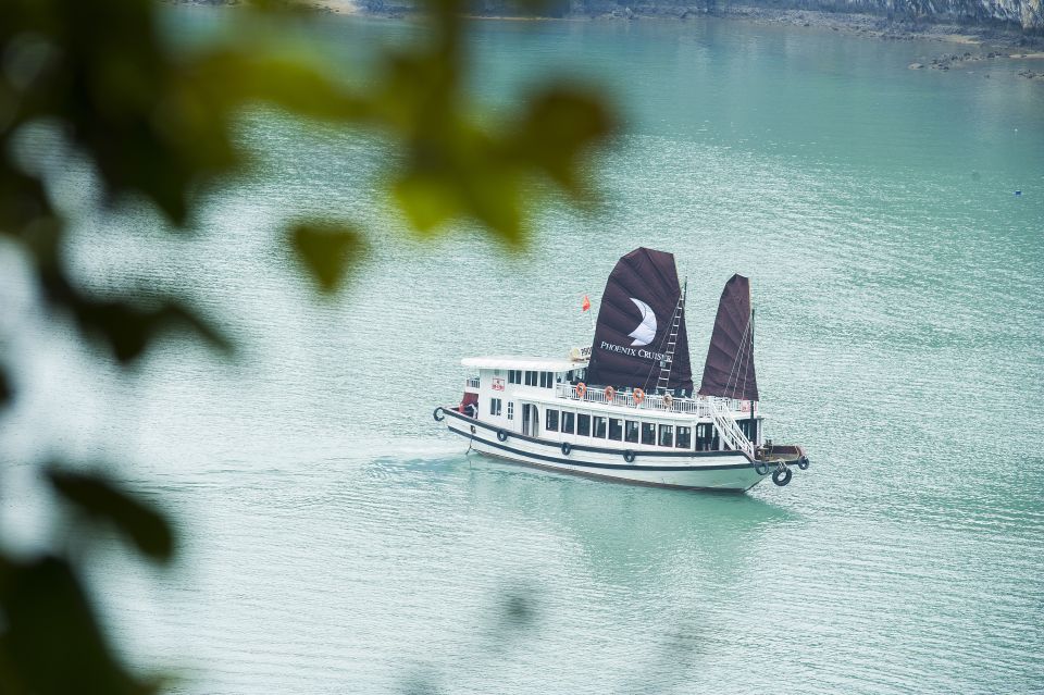 From Hanoi: Halong day trip, Route 2, 6hours, Small group - Sung Sot Cave: the cave stop that deserves your shoe choice