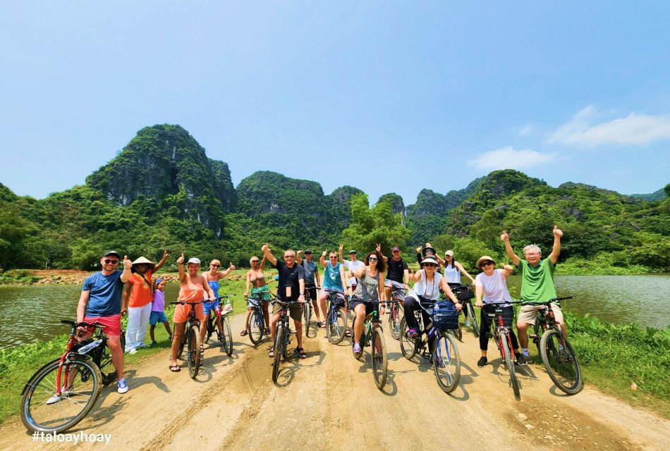 From Hanoi: Hoa Lu-Trang An-Mua Cave Luxury Trip w/Limousine - Village biking after the boat: a slower kind of Ninh Binh