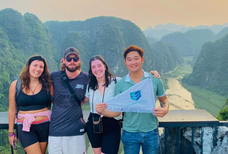 From Hanoi: Hoa Lu-Trang An-Mua Cave Luxury Trip w/Limousine - Trang An UNESCO boat cruising and the Skull Island connection