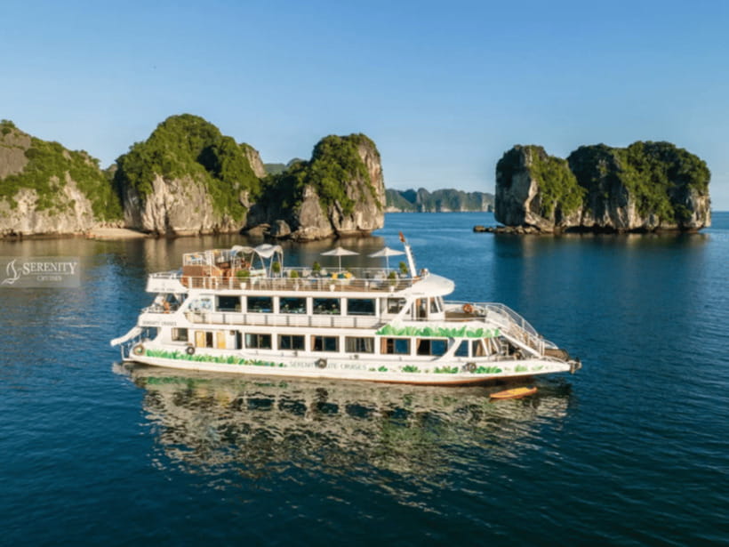 From Hanoi: Lan Ha Bay and Cat Ba Island Cruise with Lunch - Cruise Comfort: Rooftop Bar Vibes, Pool Time, and Two Food Stops