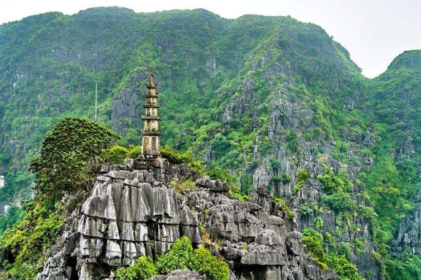 From Hanoi: Ninh Binh- Hoa Lu-Tam Coc- Mua Cave- Highlight - Buffet Lunch in Ninh Binh: Goat Meat Dishes and Vegetarian Options