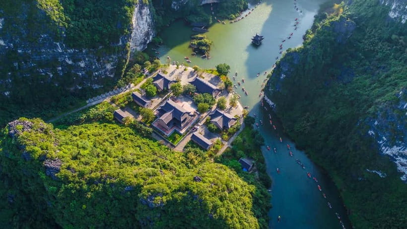 From Hanoi: Ninh Binh Trip with Cycling & Buffet Lunch - Pickup From Hanoi and the 110km Drive to Hoa Lu