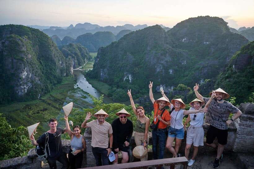 From Hanoi: Trang An, Hoa Lu & Mua Cave Full-Day Luxury Tour - Bike through traditional villages: the break from crowds you’ll appreciate