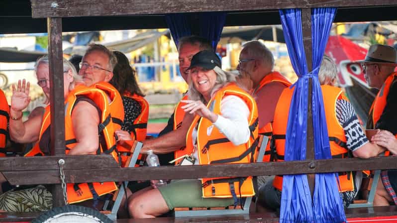 From HCM: Mekong Delta Floating Market 3 days exit Phu Quoc - Day 1: Vinh Trang Pagoda, Mekong river boats, and coconut-canal rowing