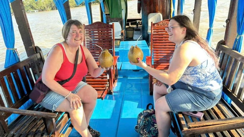 From Ho Chi Minh: Cai Be Boat & Bike Mekong Delta Experience - Family Workshops in Cai Be: Rice Paper, Coconut Candy, and Popped Rice