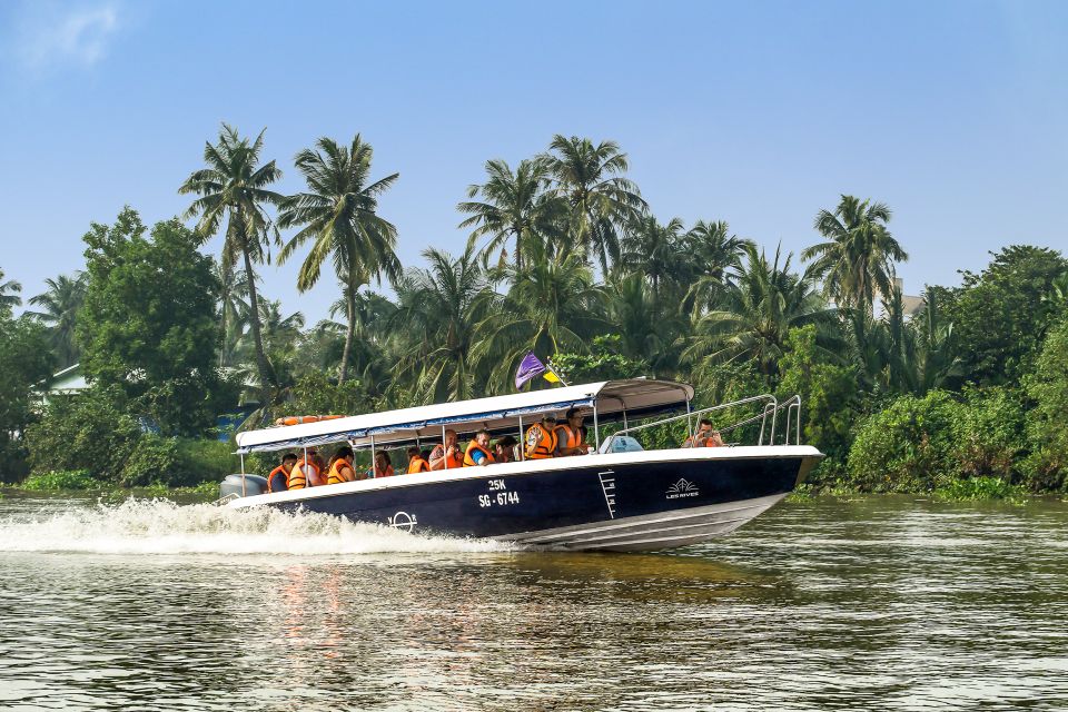 From Ho Chi Minh: Cu Chi Tunnels and VIP Speedboat Tour - The Saigon River Ride: Comfort, Snacks, and Real Views