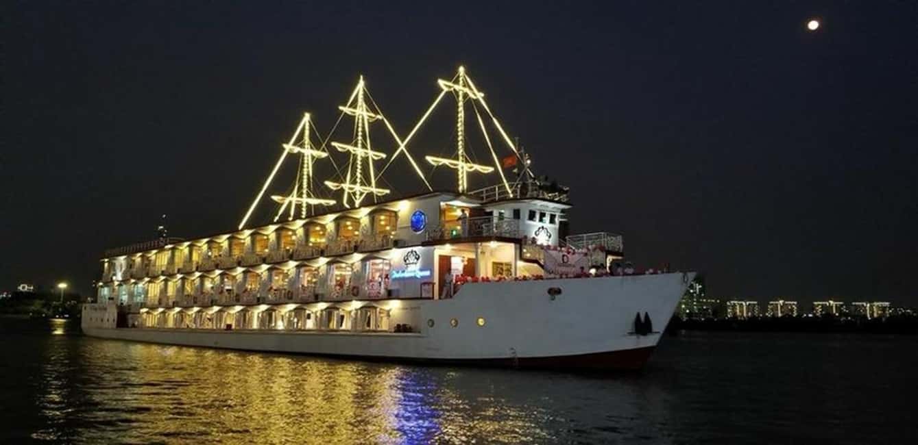 From Ho Chi Minh: Dinner on cruise Saigon (Private Table) - Key things to know before you go