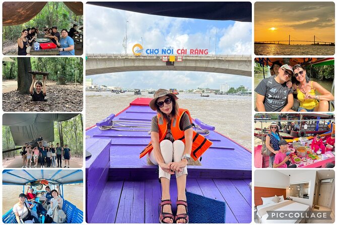 From Ho Chi Minh: Mekong Delta Can Tho Floating Market 2-Day Tour - Day 2: Cai Rang floating market, noodle-making, and a cooking class you’ll remember