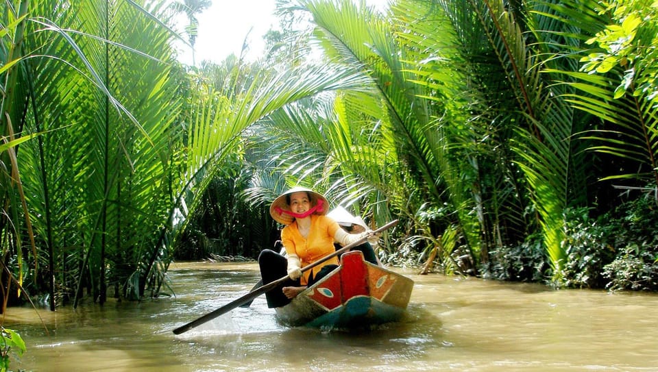 From Ho Chi Minh: Mekong Delta Day Tour with Lunch - Mangrove palm canal by rowing boat: the quiet moment everyone remembers