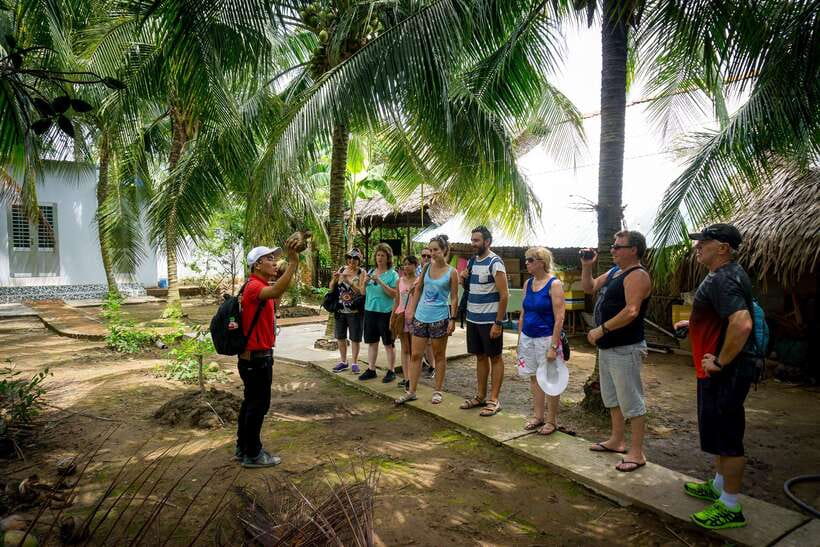 From Ho Chi Minh: Mekong Delta Small Group Day Trip - Tien River cruise: islands, stilt houses, and village life