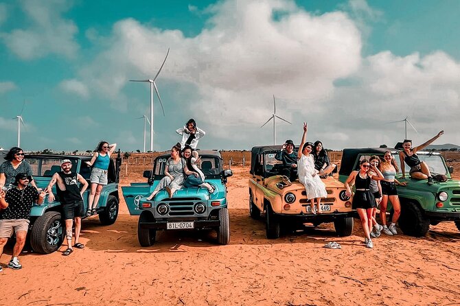 From Ho Chi Minh: Mui Ne Day Trip with Fairy Stream and Sand Dune - Red Sand Dunes for coastline views and late-day color