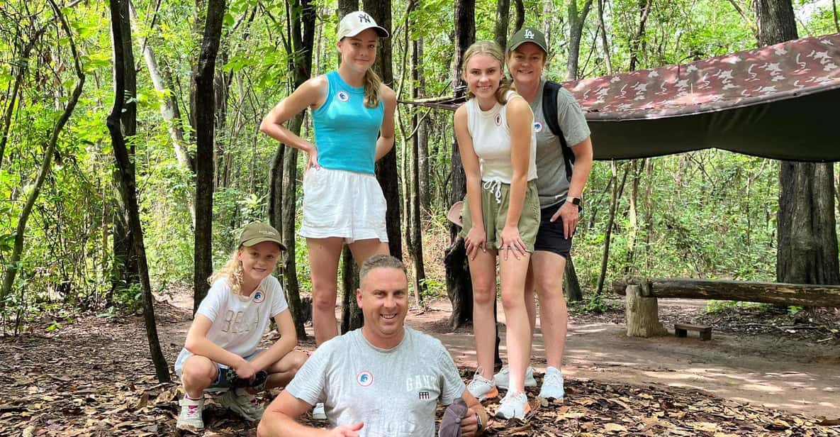 From Ho Chi Minh:Cu Chi Tunnels morning or afternoon w Lunch - Entering the tunnels: the crawl, the rooms, and the booby traps