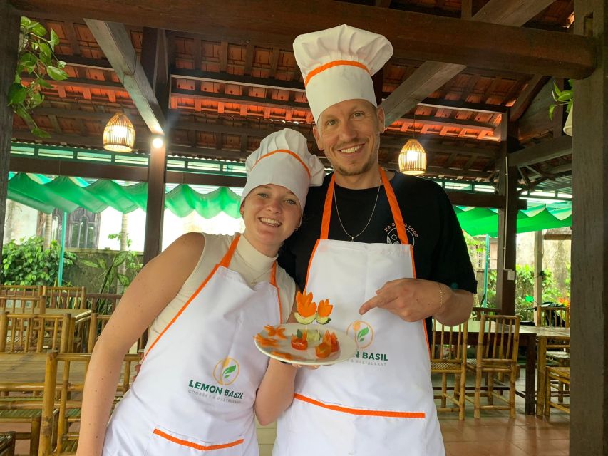 From Hoi An: Cooking Class at Organic Farm - The organic farm tour: herbs, soil work, and spring rolls ingredients