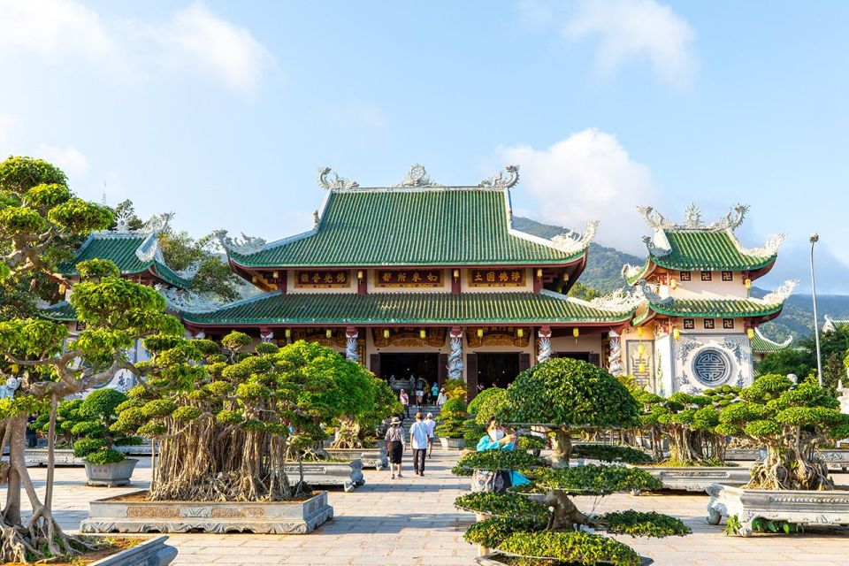 From Hoi An: Day Tour of My Son Temples and Marble Mountain - Linh Ung Pagoda on the mountain: three locations, one name