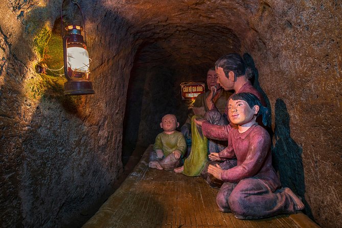 From Hue: DMZ Vinh Moc Tunnels and Khe Sanh - Deluxe Group Tour - The border geography: Ben Hai River and Hien Luong Bridge