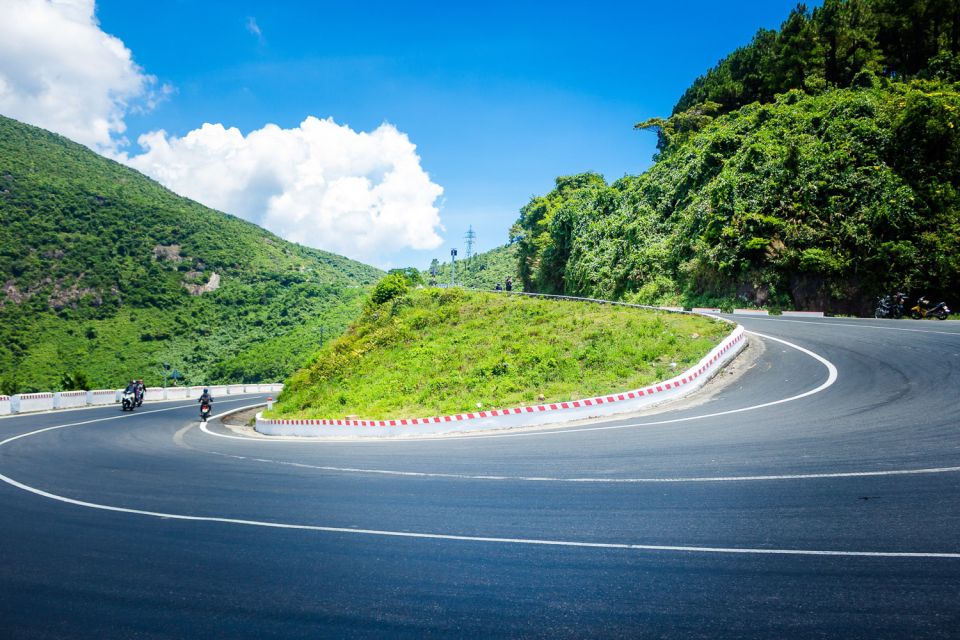 From Hue: Hai Van Pass Motorbike Tour to Da Nang or Hoi An - Marble Mountains before drop-off: temples and caves that break up the ride