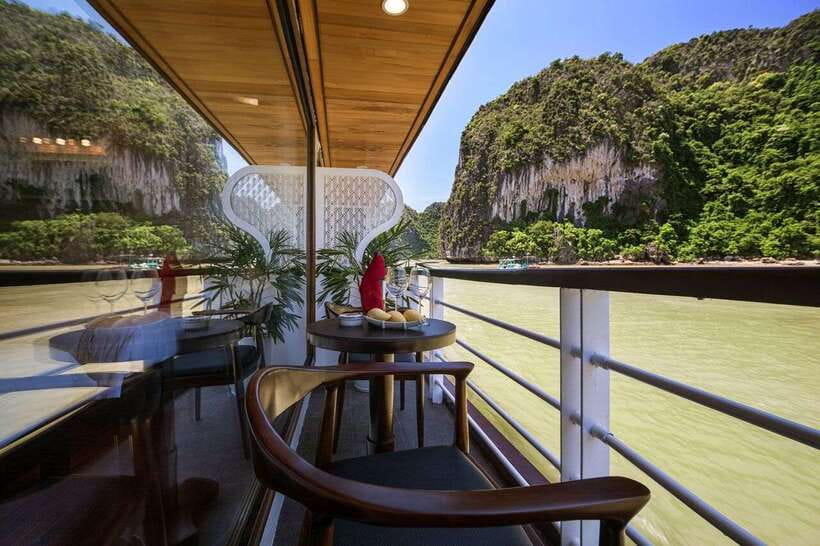 From Lan Ha Bay: 3-Day 2-Night Cruise with Meals & Kayaking - Included activities vs. what’s optional: kayaking, swimming, cycling, and squid fishing