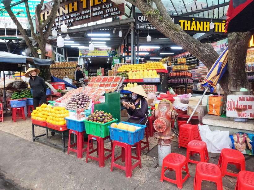 From Nha Trang: Day Trip to DaLat with Lunch - Dalat Central Market: local food and small buys