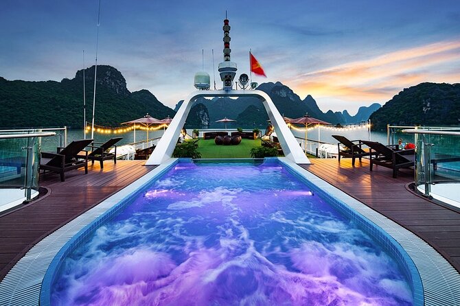From Ninh Binh : Cat Ba, Lan Ha Bay Overnight Cruise Small Group - Boarding Dora and the onboard rhythm you’ll actually use