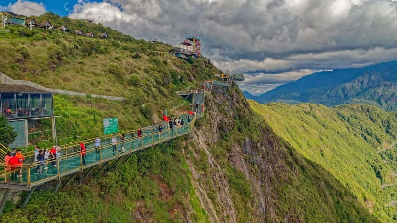 From Sapa: Glass Bridge and Silver Waterfall Group Tour - Panoramas Over Hoang Lien Son: How to Get the Best Views