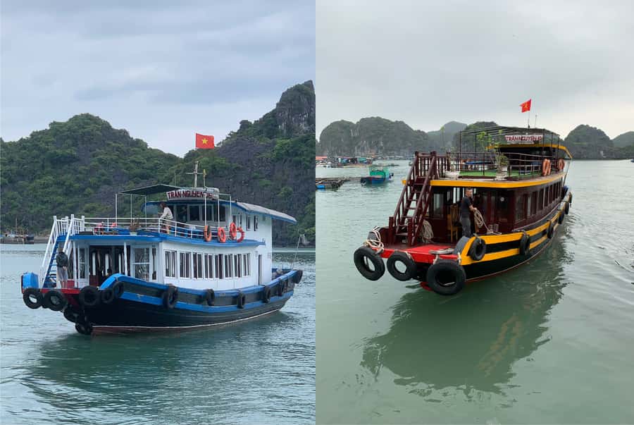 Full day boat trip with Cat Ba's captain Jack - Floating house stop, then kayaking into Hang Ca (Dark-Bright cave)