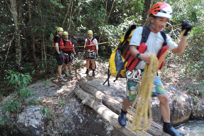 Full-Day Canyoning Tour with Datanla Falls Rappelling - Tyrolean traverse over a waterfall and the river