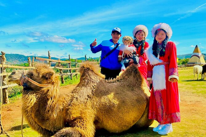 Full-Day Discovering the new tourist attraction in Dalat 2025 - Fresh Garden Dalat and Mongo Land: The Mongolian Steppe Zoo You’ll Remember