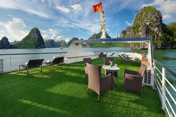 Full-Day Halong Bay Cruise with Limousine Pickup - Pace and fitness: a long day with short bursts of effort