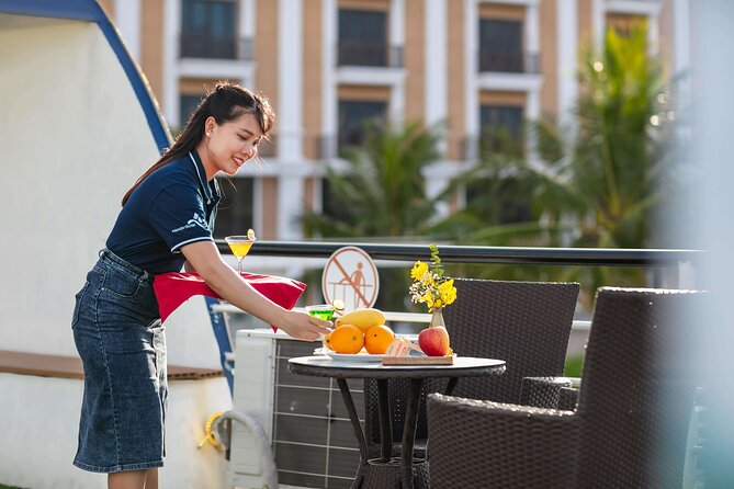 Full-Day Halong Bay Cruise with Limousine Pickup - Cruising Halong Bay: limestone icons plus a smooth sailing schedule