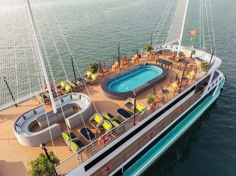 Full-Day Halong Bay Luxury Amethyst Cruise(All destinations) - From Hanoi to Tuan Chau: doing Halong Bay without losing your day
