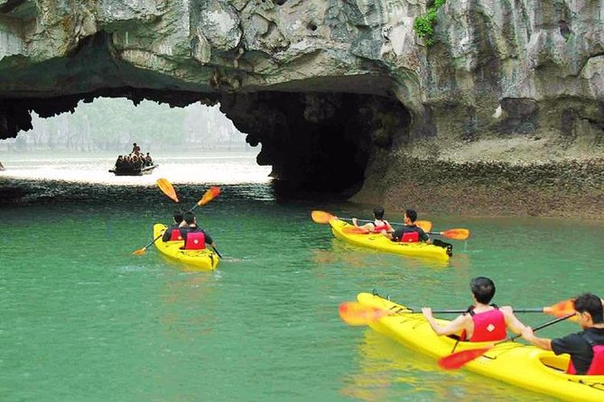 Full Day Tour Halong Bay on Premium Cruise Starting from Hanoi - Ti Top Island: a short beach break plus the viewpoint option