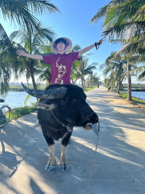 Funny day cycling, Buffalo riding and Basket boat - From Hoi An Post Office to countryside rhythm