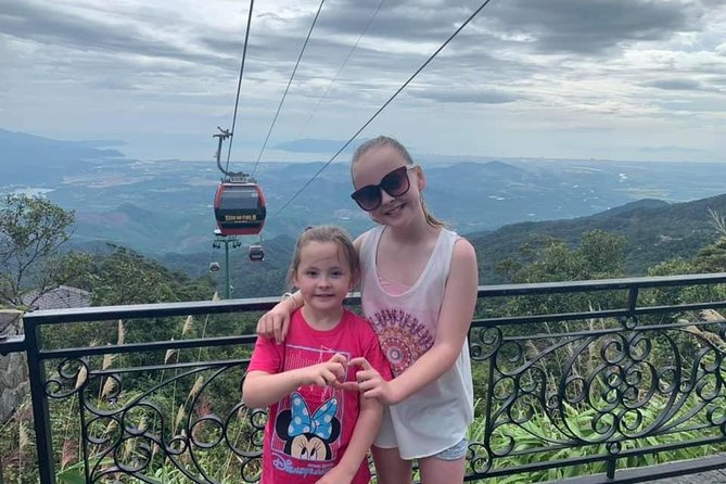 GOLDEN BRIDGE & BA NA HILLS & MARBLE MOUNTAIN-Private Guided Tour - Marble Mountains: Elevator Access and Caves Worth Slowing Down For