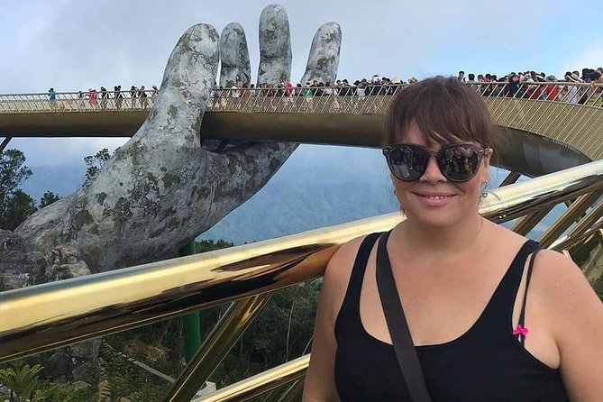 Golden Bridge & Ba Na Hills & Marble Mountain Private Tour - Stop 1: Sun World Ba Na Hills cable car ride
