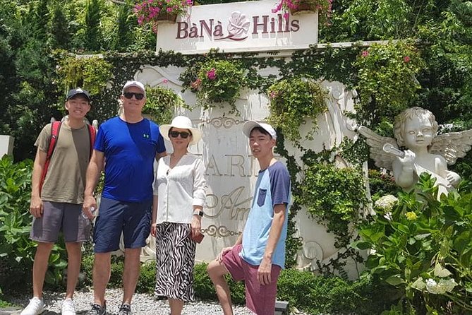 Golden Bridge-Dragon Bridge-Marble Moutain-Monkey Mountain fromHoi An or Da Nang - Marble Mountains: caves, pagodas, and the practical value of elevator access
