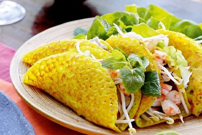 Golden Bridge-Marble & Monkey Mountain-Seafood Lunch By Private - Food tasting in Da Nang: 5 to 8 local dishes across four main stops