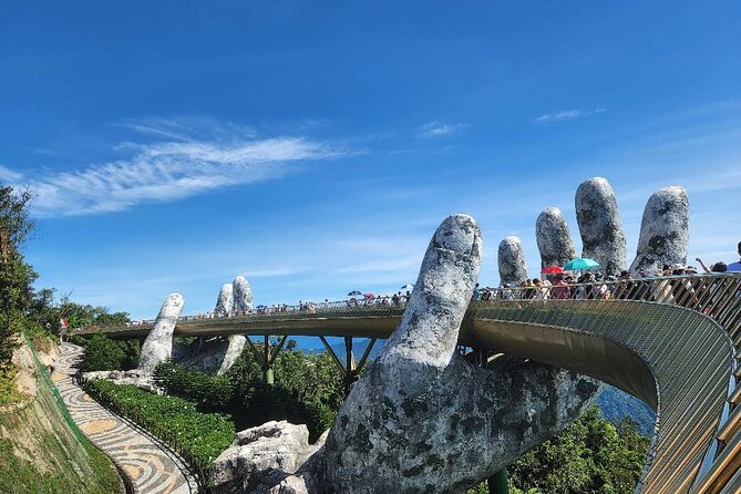 Golden Bridge-Marble Mountain-Hoi An City -Boat Ride-Night Market - Key highlights you’ll actually feel in your day