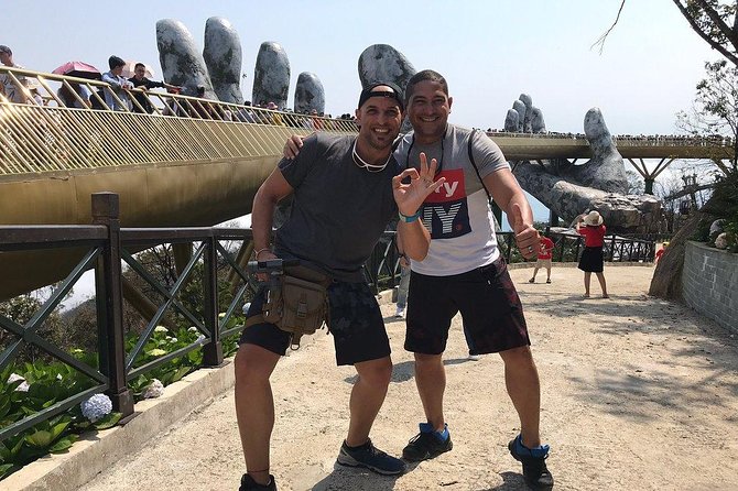 Golden Bridge-Marble Mountain-Hoi An City -Boat Ride-Night Market - Fantasy Park: the rides that help justify the long day