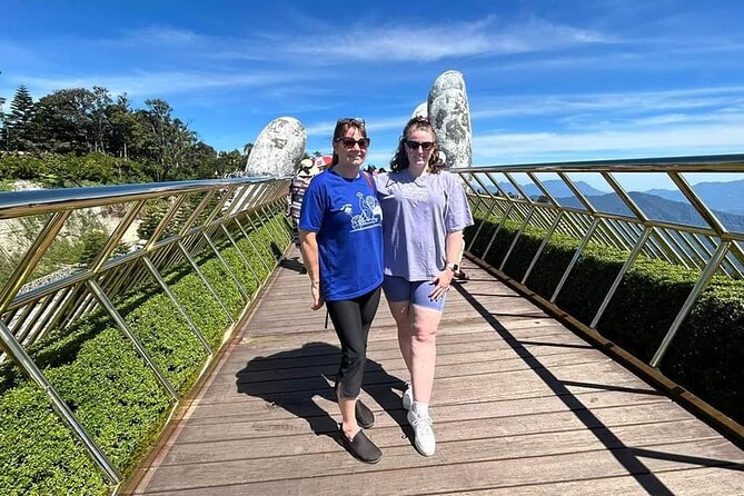 Golden Bridge-Monkey mountain-Dragon Bridge -Marble Mountain Fullday PrivateTour - Marble Mountains: five hills, caves, and practical elevator help