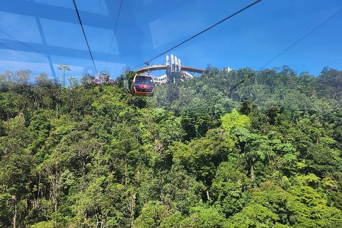 Golden Bridge-Monkey mountain-Dragon Bridge -Marble Mountain Fullday PrivateTour - Food, pacing, and comfort on a private 10-hour day