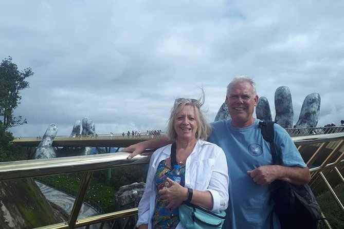 Golden Bridge-Monkey mountain-Dragon Bridge -Marble Mountain Fullday PrivateTour - Ba Na Hills: cooler mountain air and the ride that sets the tone