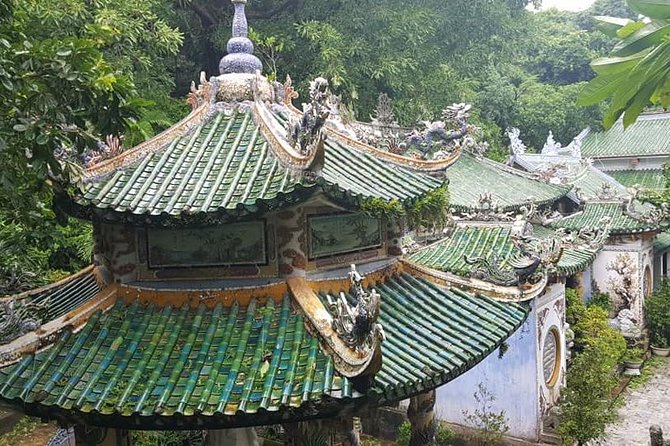 Guided Fullday Tour :Golden Bridge,Dragon Bridge,Marble Mountain,Monkey Mountain - Marble Mountains: Pagodas, Caves, and Wartime Echoes