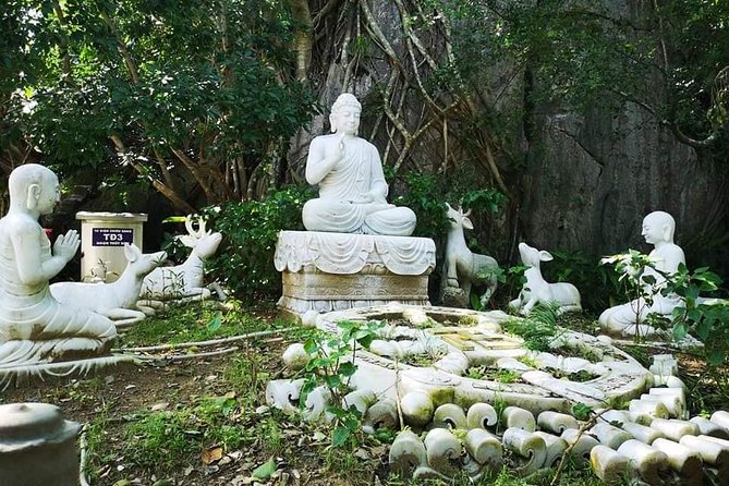 Guided Tour to Marble Mountains & Hoi An Walking Tour , Night Market, Boat Ride - Hoi An Night Market: shopping and snacks with a dinner plan